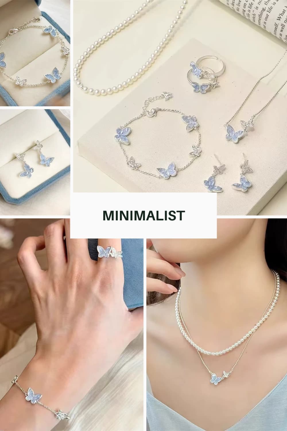 Blue Butterfly Jewelry