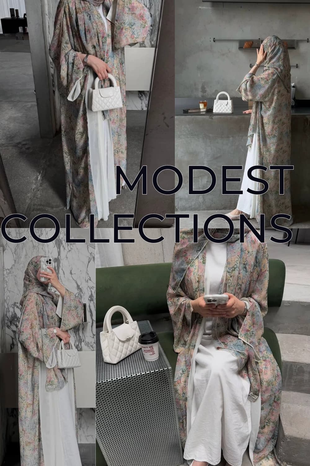 Light Gray Abaya