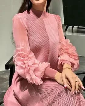 Long Sleeve Prom Dress 